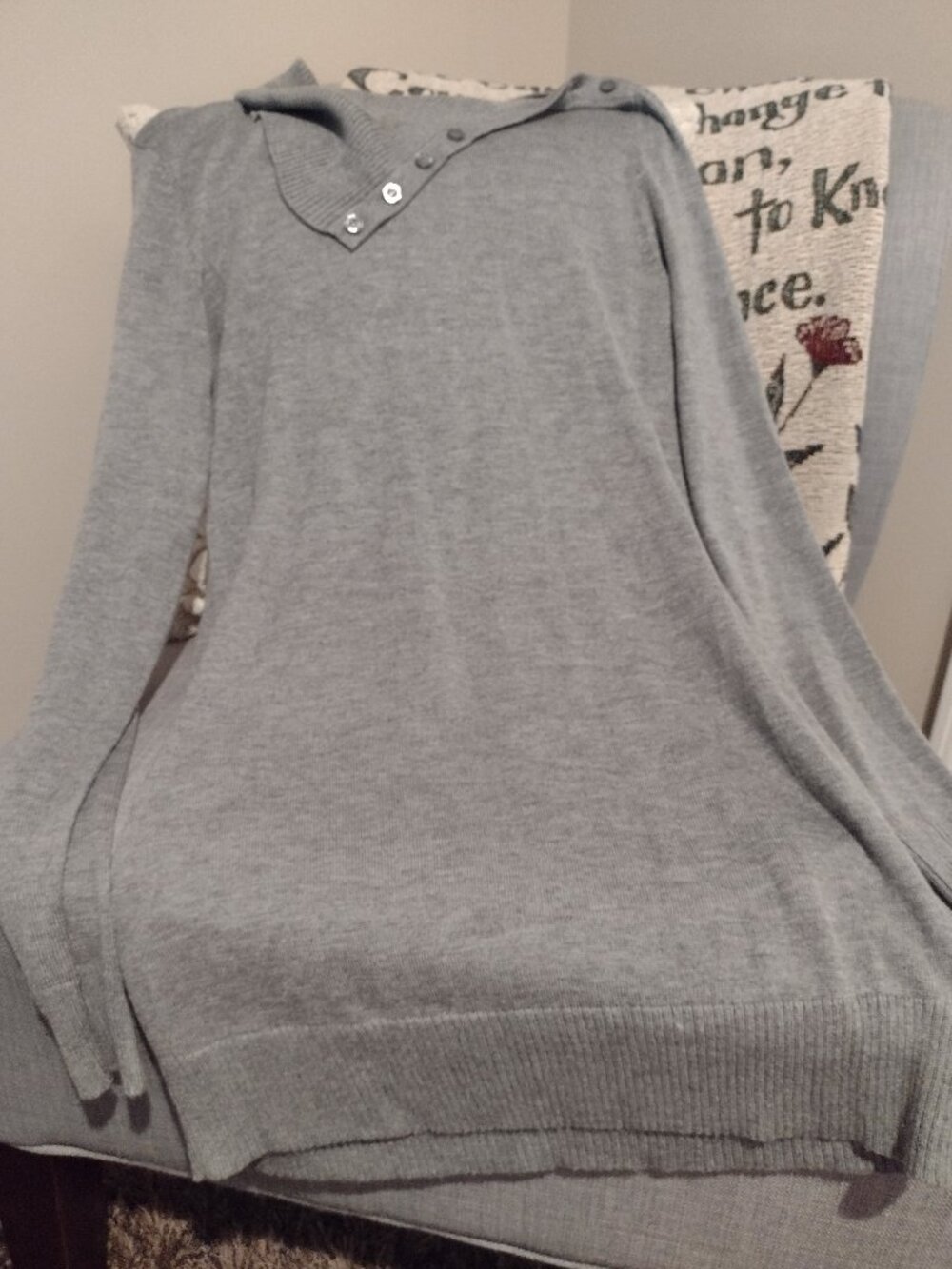 H&M Small Gray sweater tunic/sweater dress
